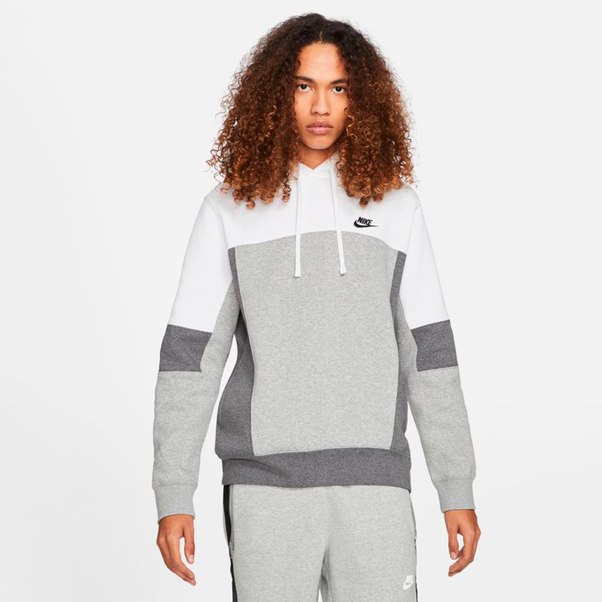 colorblock hoodie nike