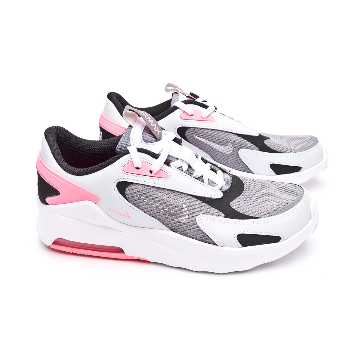 Trainers Nike Kids Air Max Bolt Smoke grey-Metallic silver-Football  grey-Blac - Fútbol Emotion