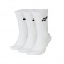 Sportswear Everyday Essential Crew (3 pares) White