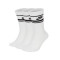 Nike Sportswear Essential Stripe Crew (3 pairs) Socks