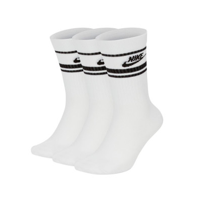 Sportswear Essential Stripe Crew (3 pairs) Socken