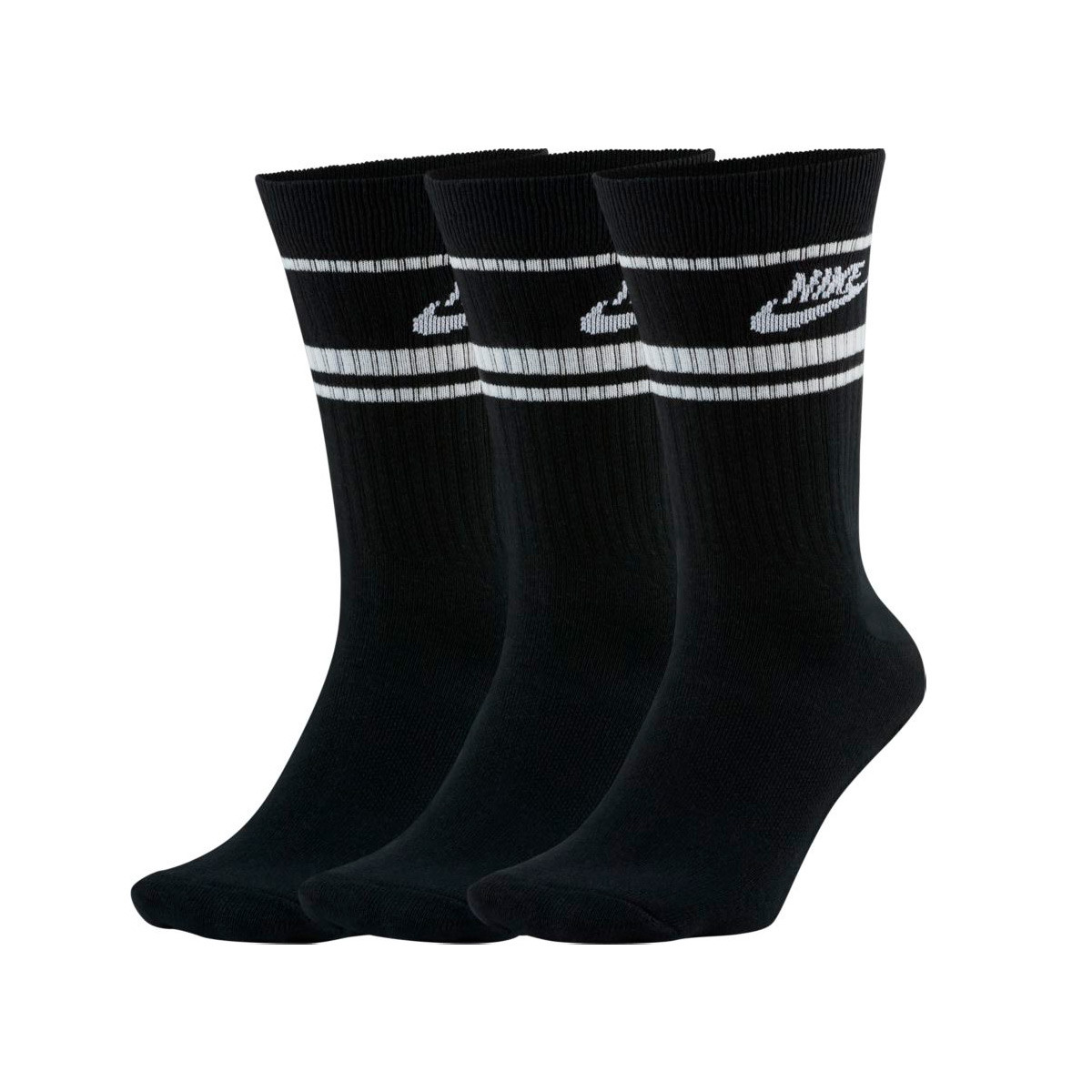 nike essential 3 stripe socks