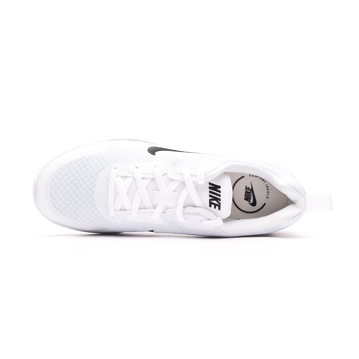 Zapatilla Nike Wear All Day Mujer White-Black - Fútbol Emotion