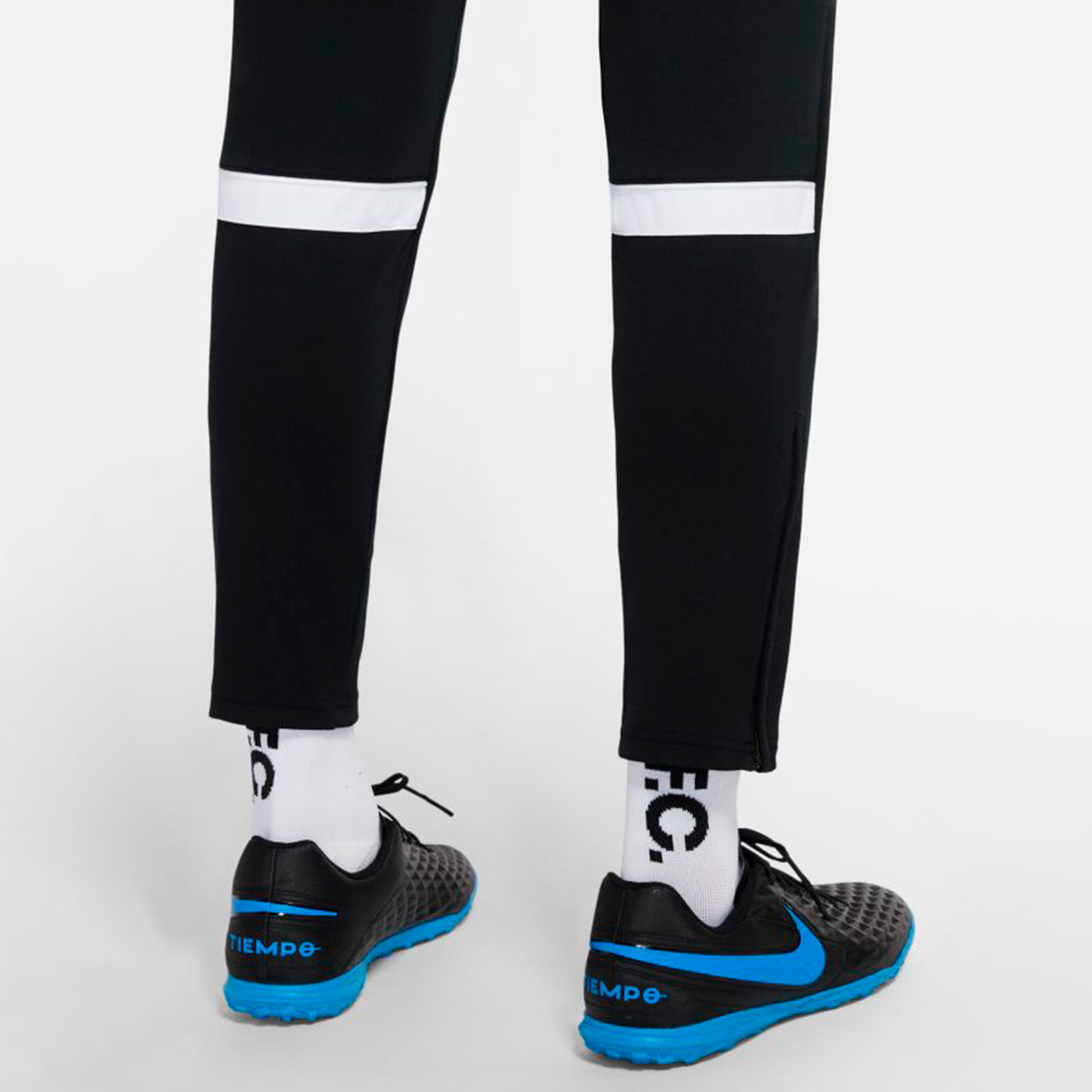 Disciplinario espiral Haiku Pantalón largo Nike Academy 21 Knit Black-White - Fútbol Emotion