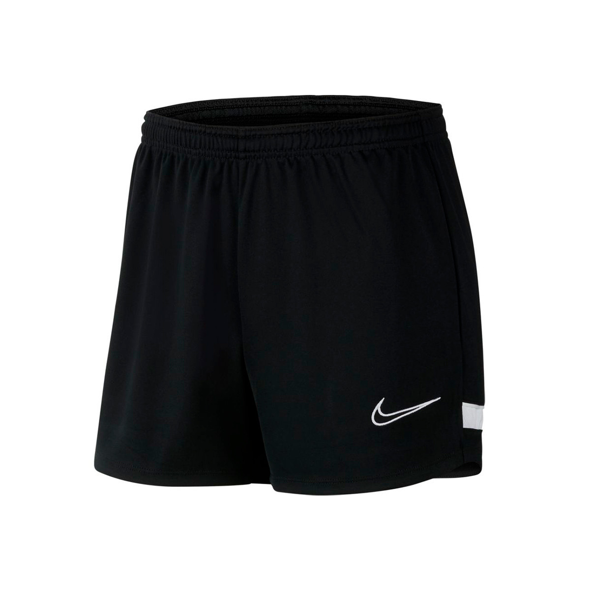 retrasar Ejecutable ajo Pantalón corto Nike Academy 21 Knit Mujer Black-White - Fútbol Emotion