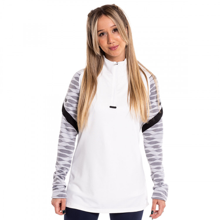 Nike Women Dri-Fit Strike Drill Top Sweatshirt