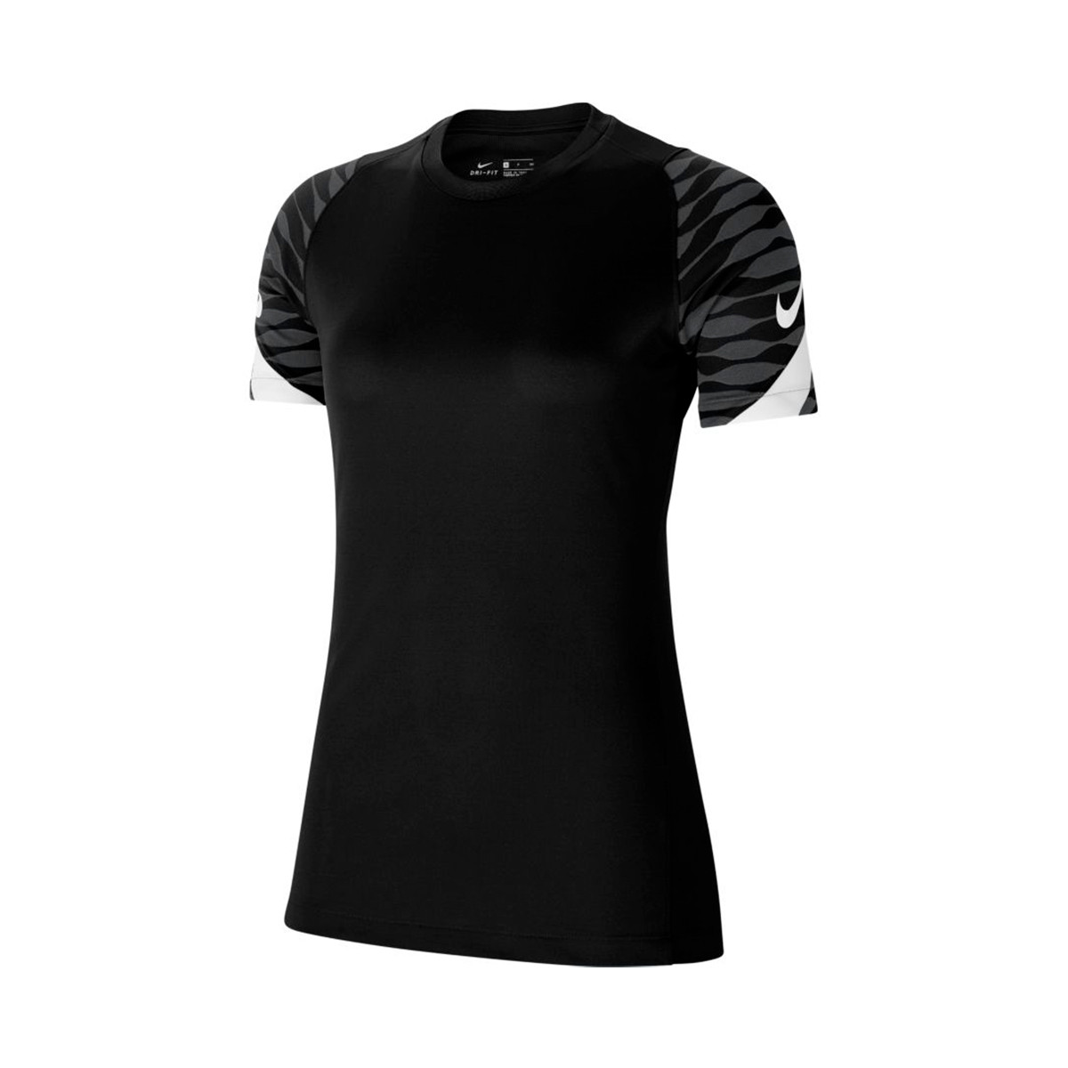 Camiseta Nike Dri-Fit Strike Mujer Black-Anthracite-White - Fútbol Emotion