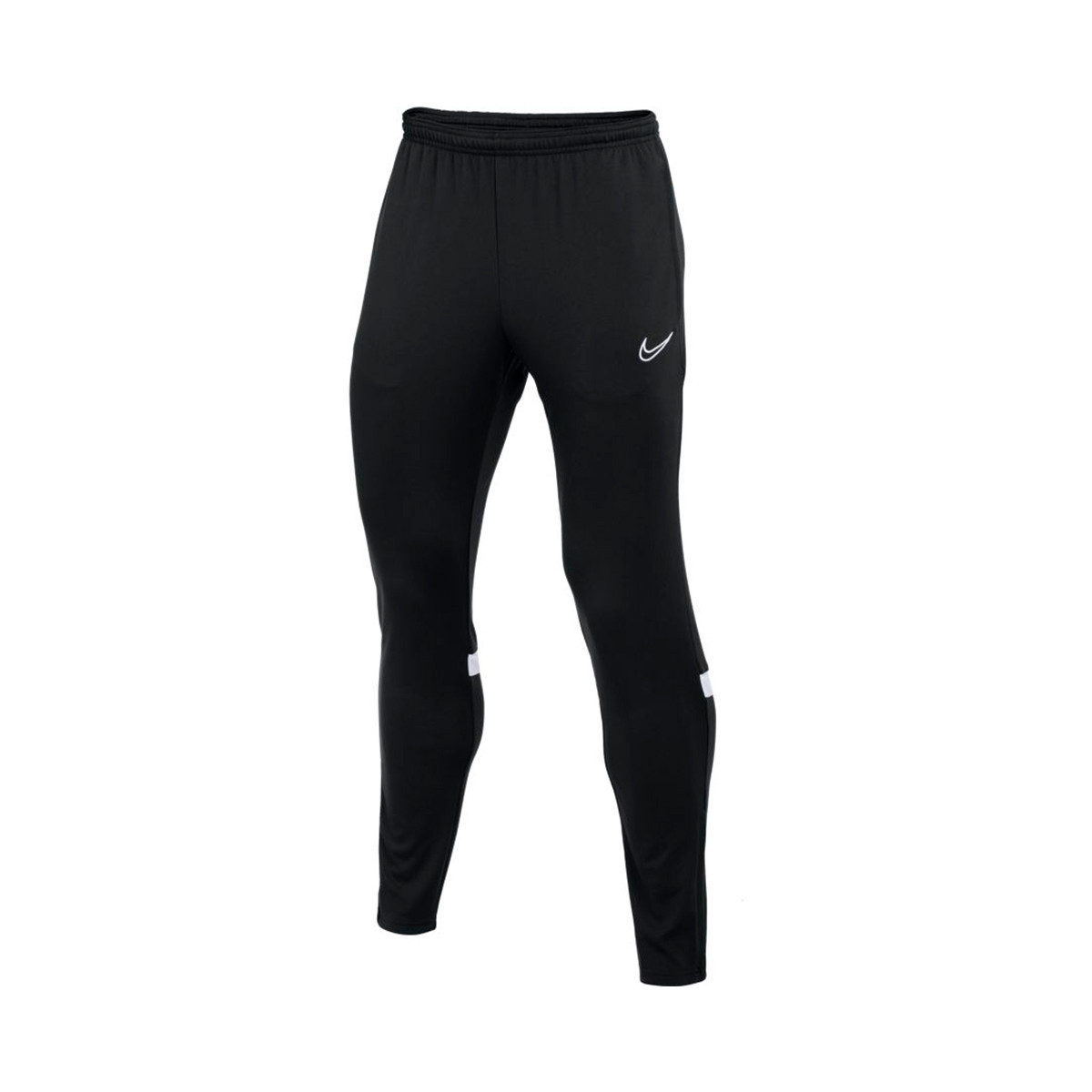 No quiero repetición Cívico Pantalón largo Nike Academy 21 Knit Niño Black-White - Fútbol Emotion