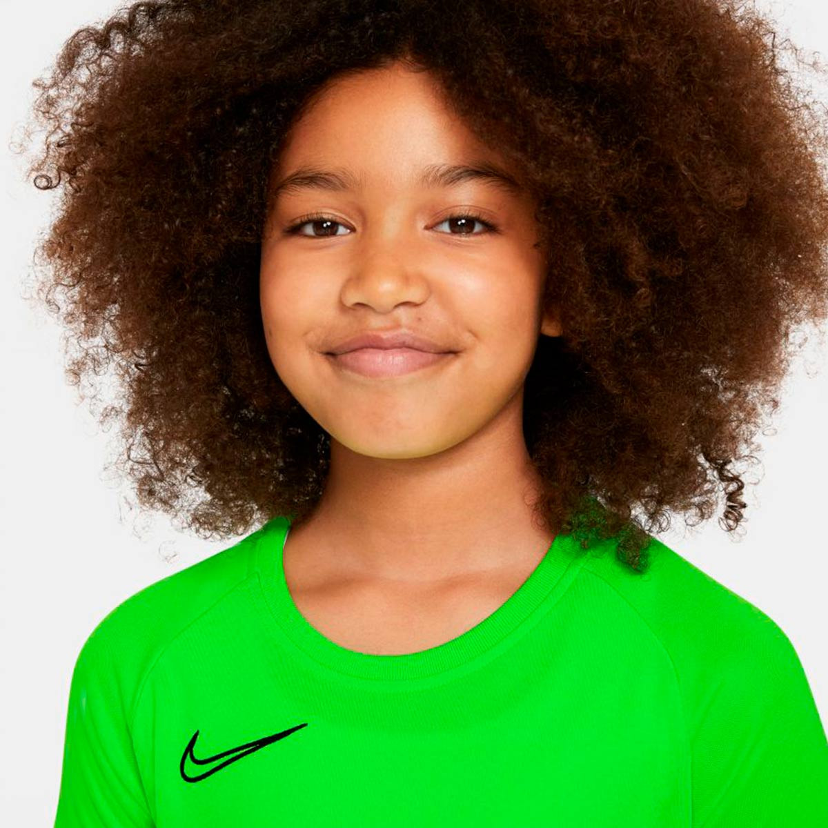 Jersey Nike Kids m/c Academy 21 Green Strike-Black - Fútbol Emotion