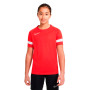 Kids Dri-Fit Academy Top SS University red-White
