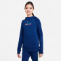 FC Barcelona GFA Fleece Pullover Hoodie 2020-2021 Niño Blue void-Blue void-Limelight