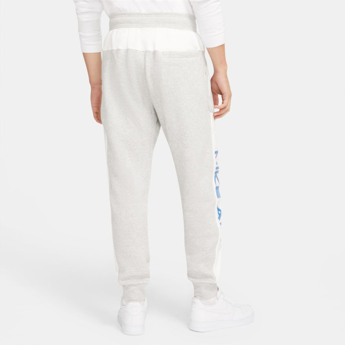 Gárgaras Hablar Simetría Long pants Nike Sportswear Nike Air Fleece Jogger Grey heather-Summit white-Infrared - Football store Fútbol Emotion Gárgaras Hablar Simetría Long pants Nike Sportswear Nike Air Fleece Jogger Grey heather-Summit white-Infrared - Football store Fútbol Emotion