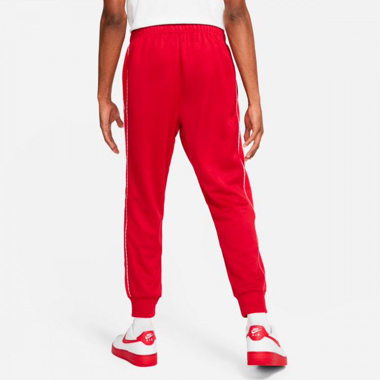 Long pants Nike Sportswear Repeat PK Jogger Gym red-University red ...