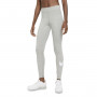 Women Sportswear Essentials Legging Swoosh MR Dark grey heather-White