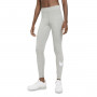 Women Sportswear Essentials Legging Swoosh MR-Dark grey heather-White