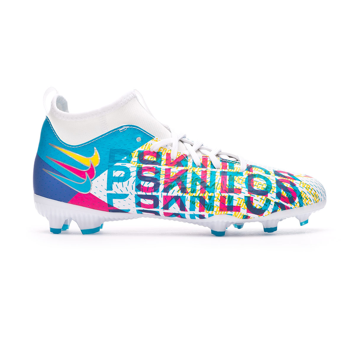 Scarpe Nike Phantom GT Academy DF 3D FG/MG Niño Chlorine Blue-Pink  Blast-Opti Yellow-White - Fútbol Emotion