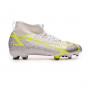 Mercurial Superfly 8 Academy FG/MG Criança White-Black-Metallic silver-Volt