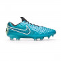 Tiempo Legend 8 Elite FG Aquamarine-White-Lime glow-Off noir