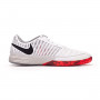 Lunar Gato II White-Black-Bright crimson-Grey fog