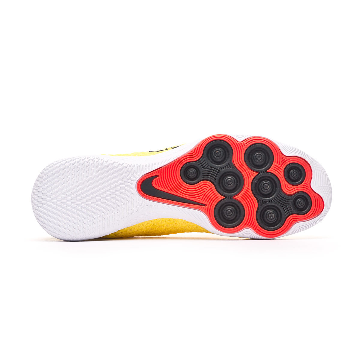 Zapatilla de Fútbol sala Nike React Gato Opti Yellow-Dark Smoke Grey-White  - Fútbol Emotion
