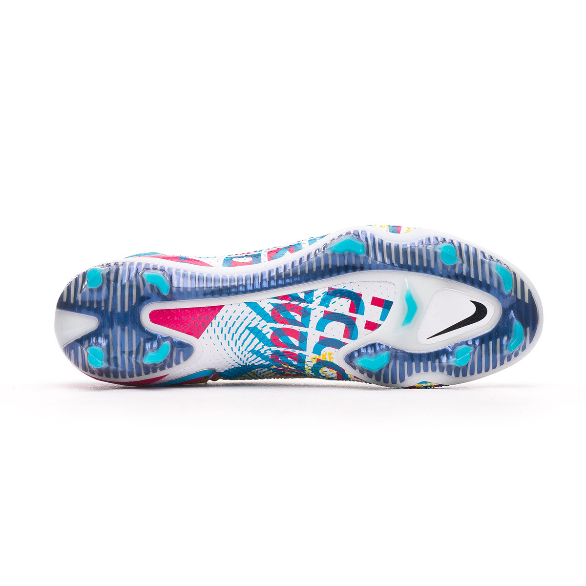Football Boots Nike Phantom GT Elite DF 3D FG Chlorine Blue-Pink Blast-Opti  Yellow-White - Fútbol Emotion