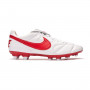 Premier II FG White-University red