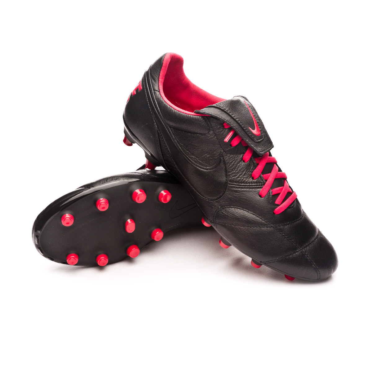 de Nike The Premier 2 FG Black-Very Berry - Fútbol Emotion