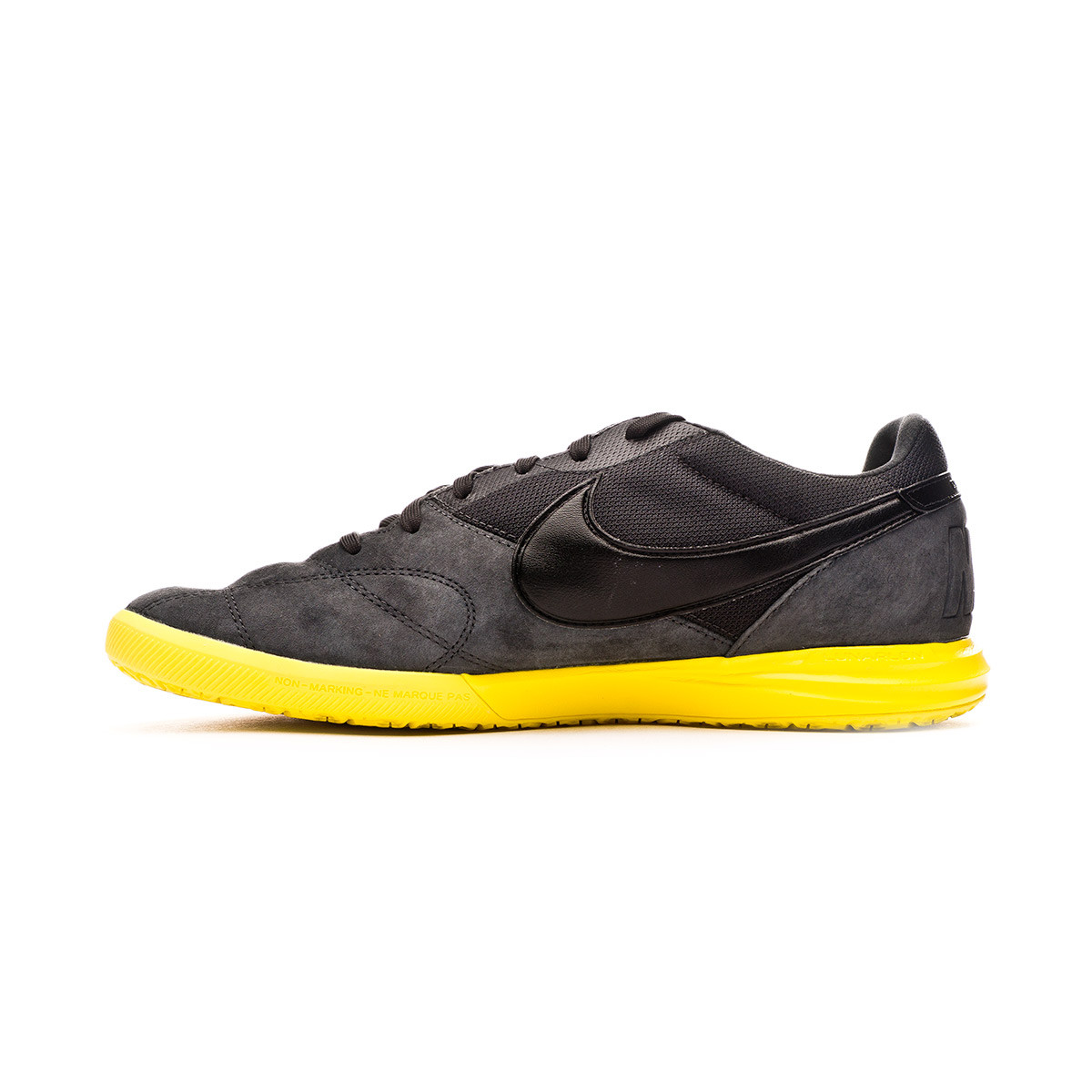 Zapatilla de Fútbol sala Nike Nike Premier 2 Sala IC Dark Smoke Black-Yellow Strike - Fútbol Emotion