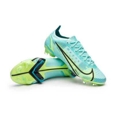 Bota de fútbol Nike Mercurial Vapor 14 Elite FG Dynamic Turquoise-Lime  Glow-Off Noir - Fútbol Emotion