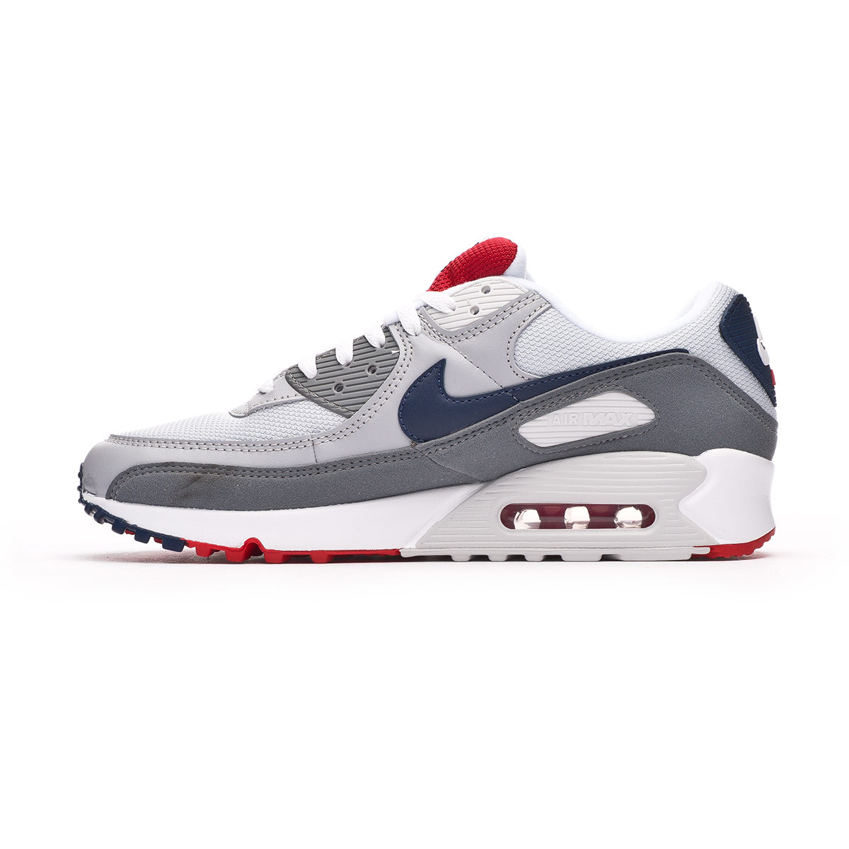 Trainers Nike Air Max 90 Pure Platinum-Midnight Navy-Wolf Grey-Cool -  Fútbol Emotion