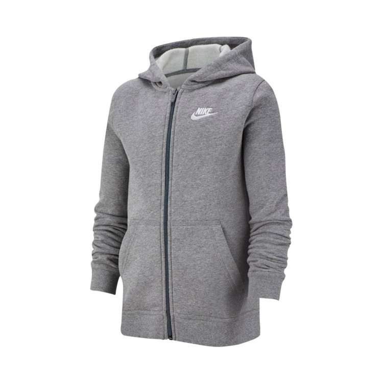 chaqueta-nike-nsw-hoodie-fz-club-nino-carbon-heather-smoke-grey-white-2