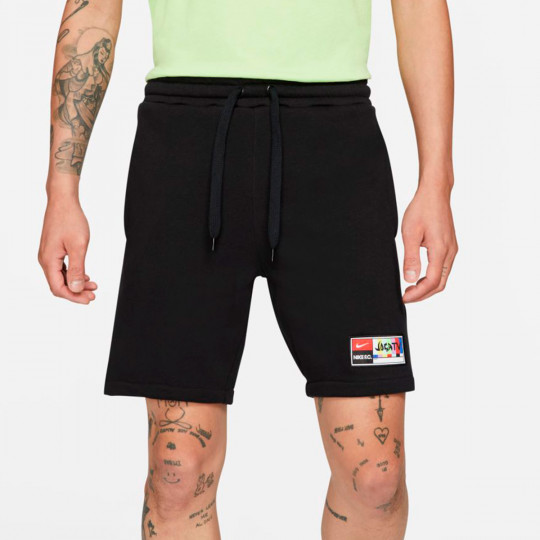 Pantalón corto Nike Nike FC Fleece Joga Bonito Black-Saturn Gold - Fútbol  Emotion