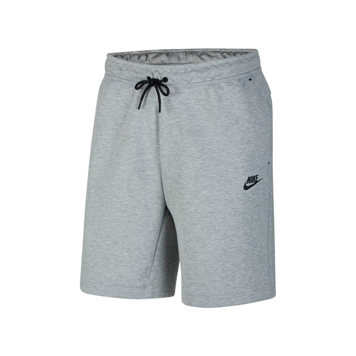 Pantalón corto Nike Sportswear Tech Fleece Dark grey heather-Black - Fútbol  Emotion