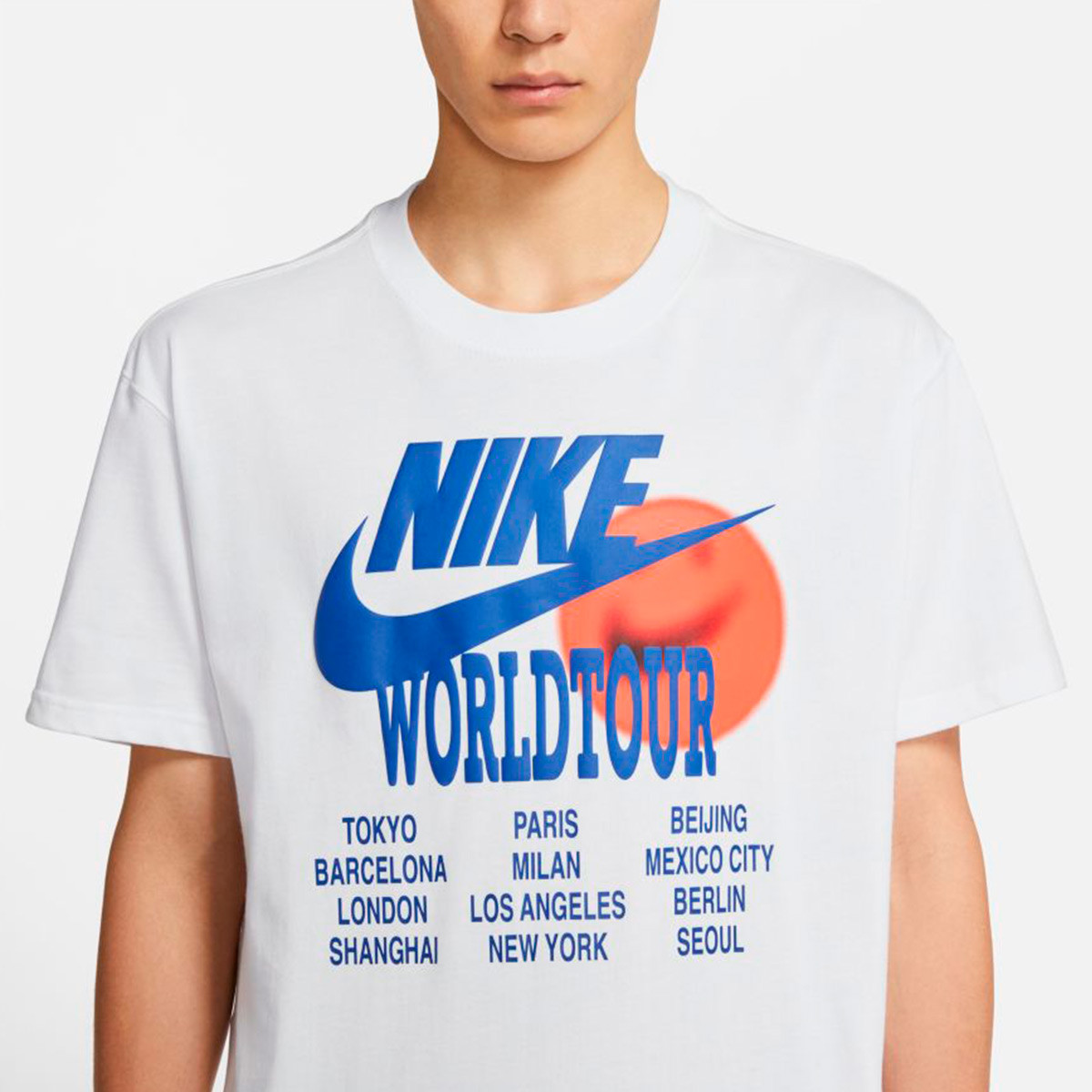 farmacéutico Vinagre programa Camiseta Nike Sportswear World Tour White - Fútbol Emotion