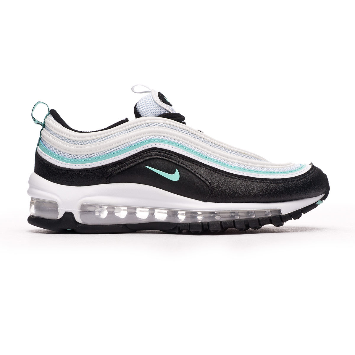 Zapatilla Nike Air Max 97 Niño White-Tropical Twist-Black - Fútbol Emotion
