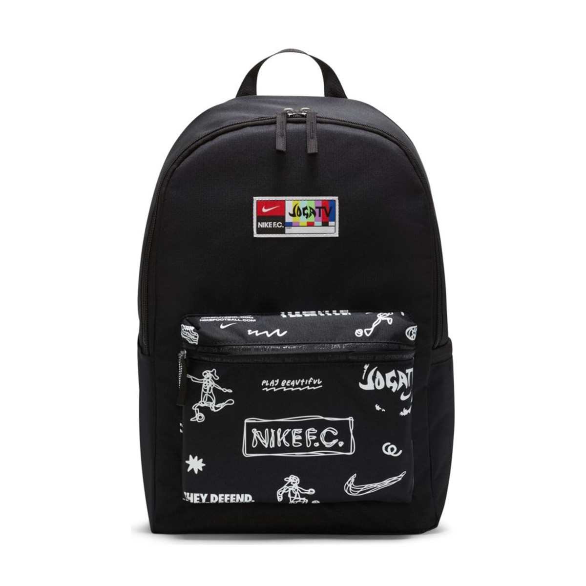 Mochila Nike Nike FC Joga Bonito Black-White - Fútbol Emotion