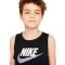 Camiseta S/M Sportswear Niño Black