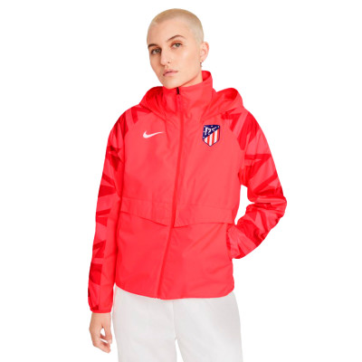 Chaqueta Nike de Madrid Fanswear 2021-2022 Mujer Laser Crimson-Sport Red - Fútbol Emotion