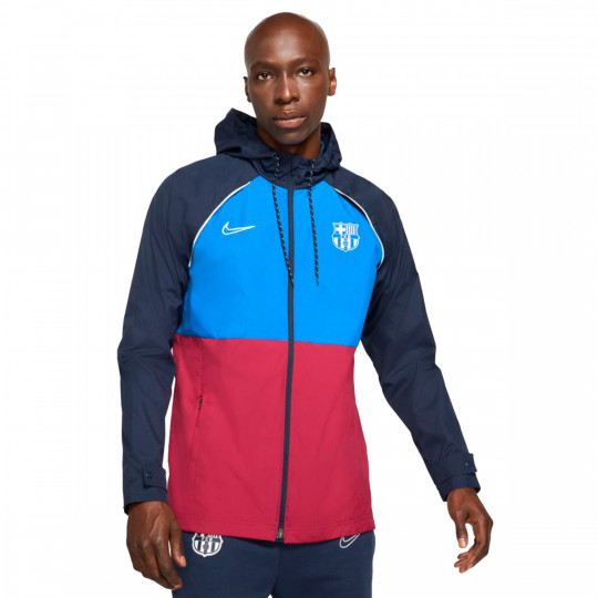 Chaqueta Nike FC Barcelona Fanswear 2021-2022 Soar-Noble Red-Obsidian -  Fútbol Emotion