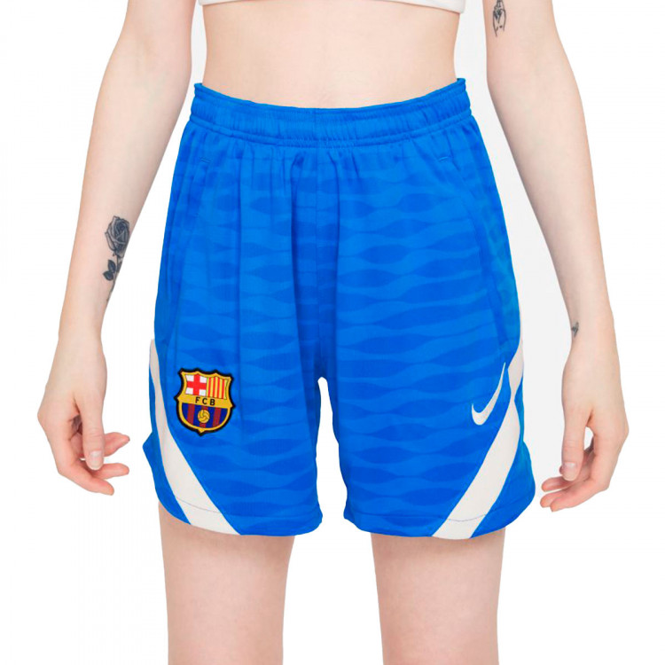 Pantaloncini Nike FC Barcelona Strike 2021-2022 Donna Soar-Pale Ivory -  Fútbol Emotion