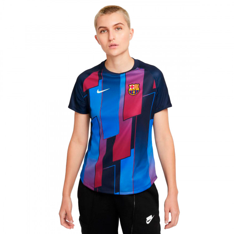 Jersey Nike Women FC Barcelona Pre-Match 2021-2022 Soar-Obsidian ...