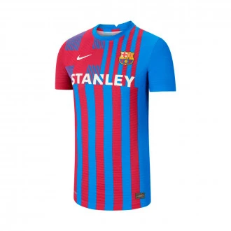 Camiseta FC Barcelona Primera Equipación Match 2021-2022 Mujer Soar-Noble Red-Pale Ivory