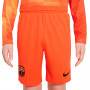 FC Barcelona Primera Equipación Stadium Portero 2021-2022 Niño Electro Orange