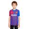 Camiseta FC Barcelona Primera Equipación Match 2021-2022 Niño Soar-Pale Ivory