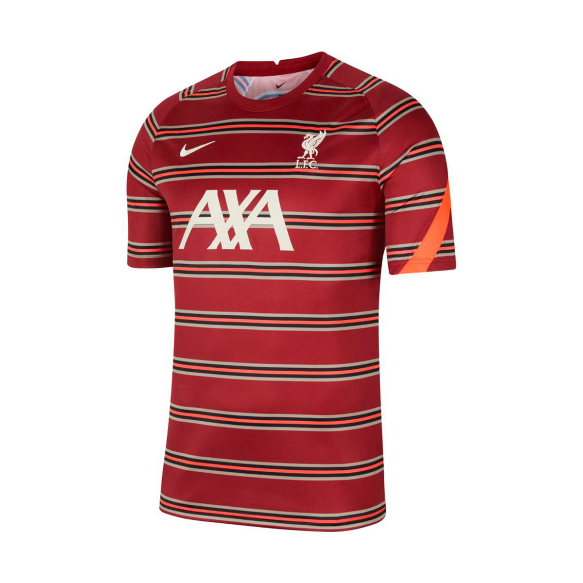 Camiseta Nike Liverpool FC Pre-Match 2021-2022 Red-Bright Crimson - Fútbol  Emotion