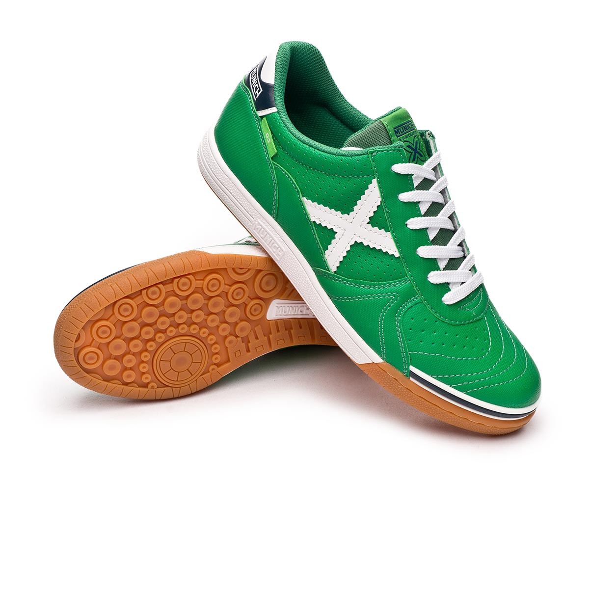 Futsal Shoes Munich G3 Profit Green - Fútbol Emotion