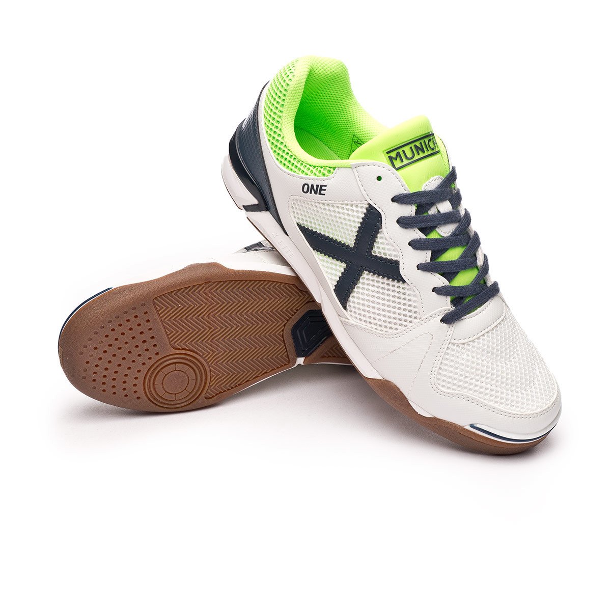Futsal Shoes Munich One Indoor Grey - FÃºtbol Emotion