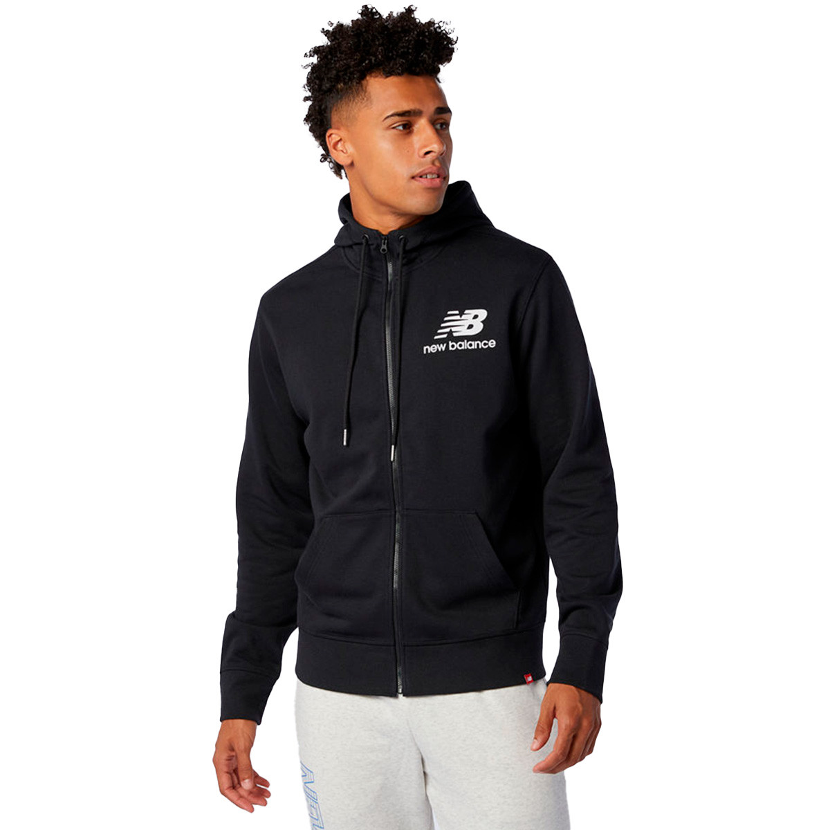 new balance black hoodie