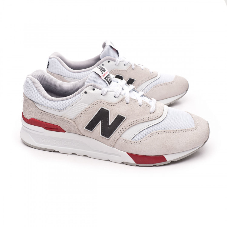 Scarpe New Balance Classic 997 Heritage V1 White-Red - Fútbol Emotion