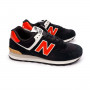 Classic Running 574 v2 Black-Red